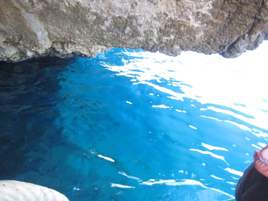 マルタのブルーグロット（青の洞窟）